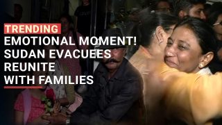 Emotional moment! Sudan evacuees reunite with families at Gujarat's Rajkot bus stand - Watch Video