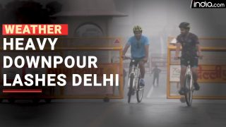 Heavy rains, Lashes Several Parts Of Delhi NCR, see what IMD predicts for coming days - Watch Video