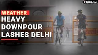 Heavy rains, Lashes Several Parts Of Delhi NCR, see what IMD predicts for coming days - Watch Video
