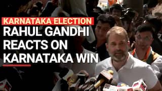 Karnataka Election Result 2023: Rahul Gandhi terms Karnataka win as victory of people's strength | Watch Video