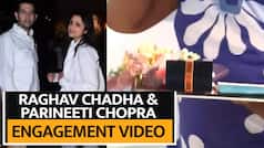 Parineeti Chopra-Raghav Chadha Engagement First visuals from their celebrations