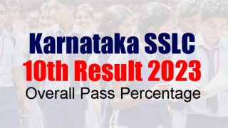 Karnataka SSLC 10th Result 2023: Four Students Score 625 Marks, Check Overall Pass Percentage