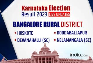 Karnataka Election Result 2023: Checkout List of Winners & Losers From Bengaluru Rural