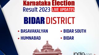 Karnataka Bidar Election Result 2023 Highlights: BJP Wins In Humnabad, Basavakalyan