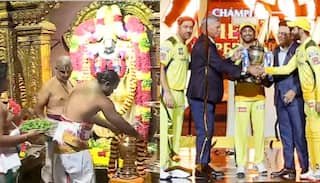 WATCH: रिकॉर्ड पांचवां आईपीएल जीतने के बाद चेन्नई सुपर किंग्स ने तिरुपति मंदिर में की विशेष पूजा-अर्चना