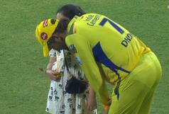 WATCH: Daughter Ziva's Priceless Reaction After MS Dhoni's Six