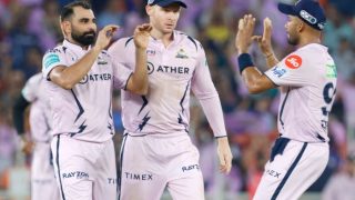IPL 2023 Points Table After GT vs SRH, Match 62: Gujarat Titans Qualify For Play-Offs; Faf du Plessis With Orange Cap, Mohammed Shami Lead In Purple Cap