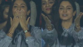 IPL 2023: Anushka Sharma Gives Flying KISS To Hubby Virat Kohli After RCB Batter Slams 7th IPL Hundred Against GT- WATCH Viral Video