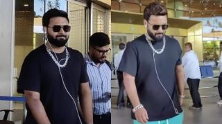 Rishabh Pant's Road To Recovery: India Wicketkeeper Spotted At Mumbai Airport Without Crutches | Watch Viral Video