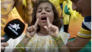 Little Girl Uses Sign Language To Express Love For MS Dhoni, Video Goes Viral Before GT Vs CSK Final
