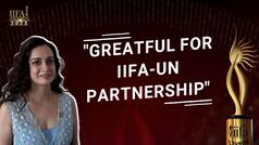 Grateful For The Partnership Between IIFA and UN..    India   s UNEP Goodwill Ambassador Dia Mirza - Watch Video