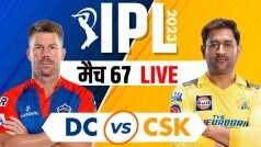 LIVE DC vs CSK, IPL 2023 : सीएसके को पहली सफलता, तुषार देशपांडे के शिकार बने पृथ्वी शॉ