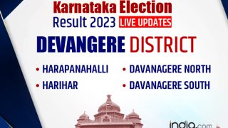 Devangere Assembly Election Result 2023: Harapanahalli, Harihar, Jagalur, Davanagere North, Davanagere South, Mayakonda (SC), Channagiri, Honnali | Winners List