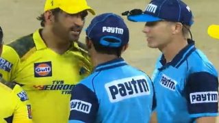 MS Dhoni ARGUES With Umpires During IPL 2023 Qualifier 1 Between GT-CSK Causing Delay in Proceedings - Check DEETS