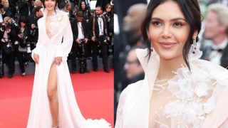 Cannes 2023: Esha Gupta Makes a BOLD Statement With Super High Slit on Red Carpet - See Sexy Pics