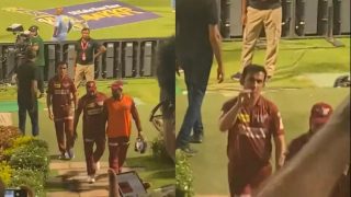 Gautam Gambhir's Reaction When Fans Chant 'Kohli, Kohli' During KKR vs LSG at Eden Gardens Breaks Internet | WATCH