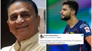 Sunil Gavaskar TROLLED For Criticising Naveen-ul-Haq's Celebration Amid LSG Bowler's Controversy With Virat Kohli