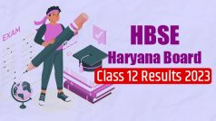 HBSE Haryana Bord 12th Result 2023: Bhiwani   s Nancy Tops Exam With 498 Marks