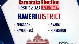 Karnataka Haveri Election Result 2023 Highlights: Congress Wins Hayeri, Hirekerur