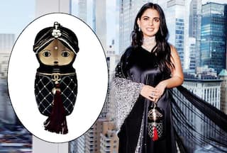 Isha Ambani Carries a 'Doll Bag' Worth Rs 24 Lakh With Her Saree-Inspired Gown at Met Gala 2023 - See Pics