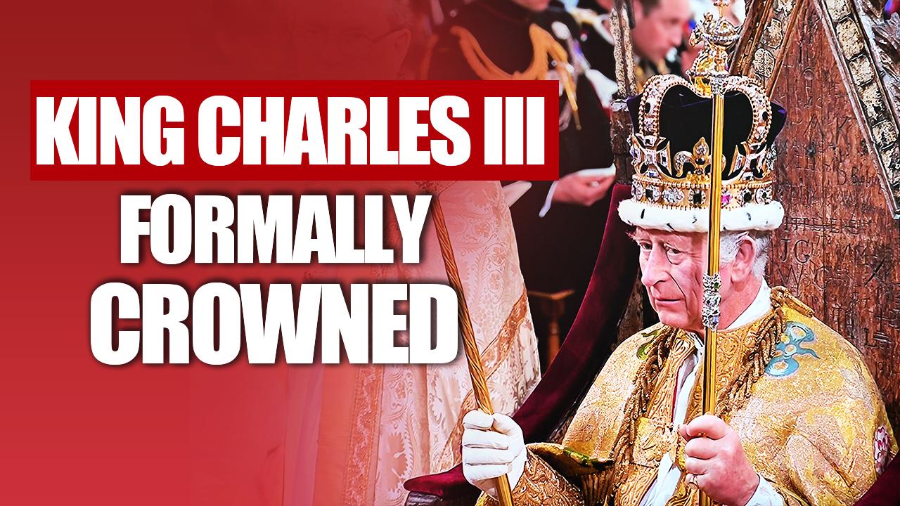 King Charles III officially crowned in England