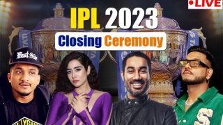 HIGHLIGHTS | IPL 2023 Closing Ceremony: Rain In Ahmedabad Spoils King, Divine, Jonita Gandhi's Party