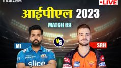 MI vs SRH Live Score, IPL 2023: ग्रीन के बाद रोहित शर्मा ने भी जड़ा अर्धशतक, मुंबई मजबूत स्थिति में