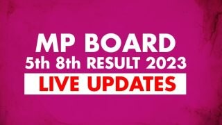 MP Board 5th 8th Result LIVE:  5वीं, 8वीं का रिजल्ट जारी, यहां मिलेगा डायरेक्ट लिंक, 5वीं में 82.27 पास