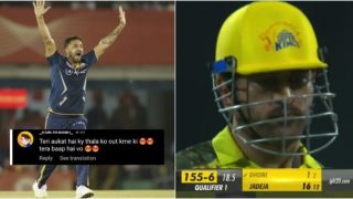 Mohit Sharma ABUSED For Dismissing MS Dhoni at Chepauk During Qualifier 1 Between GT-CSK | VIRAL TWEETS