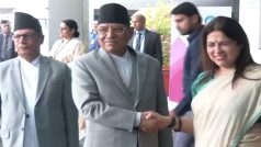 नेपाल के PM पुष्प कमल दहल 'प्रचंड' अपनी पहली विदेश यात्रा पर भारत के चार दिन के दौरे पर आए