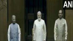 New Parliament Inauguration Ceremony Live Updates: नई संसद के लोकसभा चैंबर में पहुंचे पीएम मोदी, लगे 'मोदी-मोदी' के नारे देखें- LIVE Video
