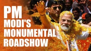 PM Modi Holds Monumental Roadshow In Bengaluru Amid Chants Of “Modi Modi”