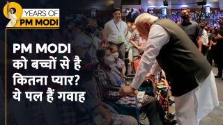 PM Narendra Modi को बच्चों से है कितना प्यार, ये पल और तस्वीरें हैं गवाह! #9YearsOfModi