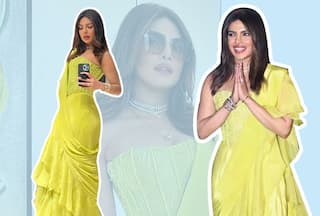Priyanka Chopra Slays in SEXY Lime Green Ruffled Saree For Rs 78, 700