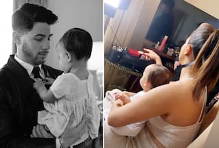 Inside Priyanka Chopra & Nick Jonas' 'Met' Moments With Malti - See Pics