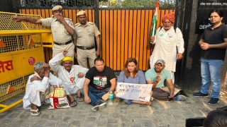 Activists, Farmers Protest Outside Brij Bhushan's Residence; Demand His Arrest