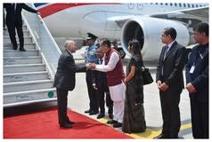 Cambodian King Norodom Sihamoni Arrives In India On Maiden State Visit
