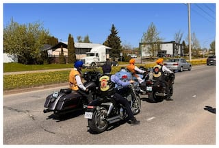 Canadian Province Allows Sikh Motorcyclists To Ride Without Helmets For Special Events