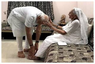 9 Years Of PM Modi: His Exceptional Bond With Mother Heeraben