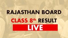 Rajasthan Board Class 8 Result 2023 LIVE: RBSE 8वीं का रिजल्ट लिंक एक्टिव