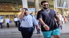 WATCH: मुंबई एयरपोर्ट पर नजर आए रिषभ पंत, फैंस के साथ फोटो खिंचवाते हुए खुशमिजाज दिखा भारतीय खिलाड़ी