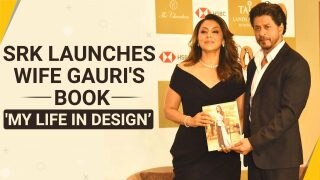 Shah Rukh Khan Launches Gauri Khan’s Debut Book ‘My Life in Design’, Says 'She Is The Busiest Person In The House' - Watch Video
