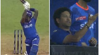 Sachin Tendulkar in Awe of Suryakumar Yadav's UNIQUE Shot During MI vs GT IPL 2023 Match; Watch VIRAL Video