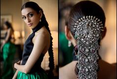 Shloka's Sister Diya Goes Desi With Radha-Krishna Hair Accessory at Met Gala 2023