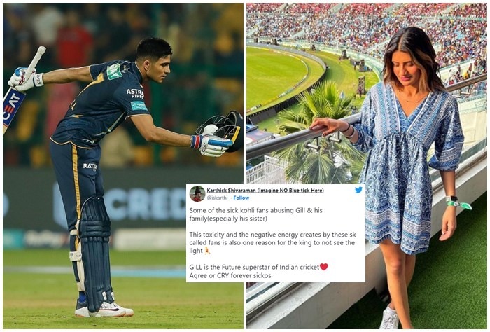 IPL 2023 Playoffs: Fans Attack Shubman Gill, Sister Shahneel After Gujarat  Titans Knock Out Royal Challengers Bangalore, Cricket News