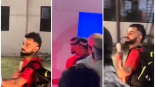 Virat Kohli Gets King-Like Welcome on Reaching Jaipur Ahead of RR vs RCB IPL 2023 Match; Watch VIRAL VIDEO