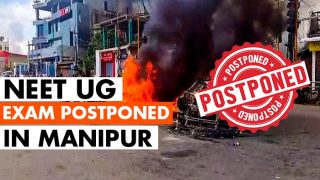 NEET UG 2023 Exam Postponed In Violence-hit Manipur. Check NTA’s Statement Here