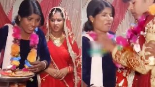 Shadi Ka Video: दुल्हन की सहेली को पहना दी जयमाला, देखते ही होश खो बैठी दुल्हन - देखिए वीडियो