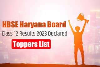 HBSE Haryana Board Toppers List 2023: Check HBSE Class 12th Complete List of Toppers, Pass Percentage Stands at 81.65%