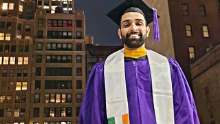 Indian Student Flaunts National Flag With Pride During Graduation Ceremony In New York. Netizens React